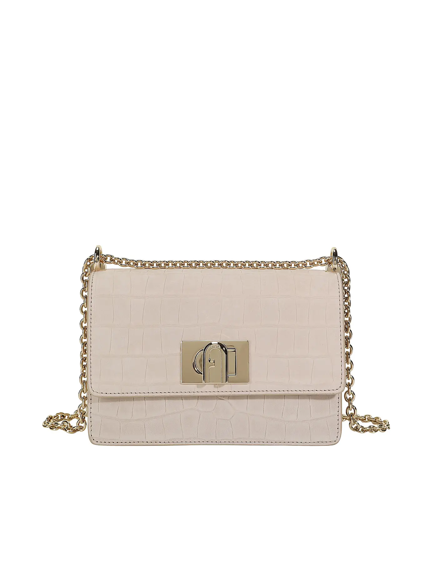 FURLA | Ledertasche - Mini Bag 1927 | beige